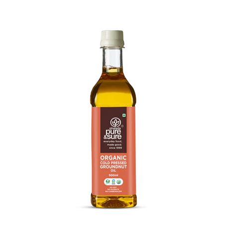 Organic Groundnut Oil - Pure & Sure – OrgFarm