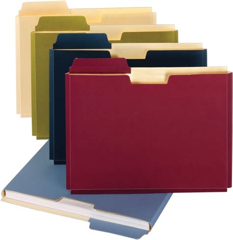 Globe-Weis File Folder Pockets, 150 Sheet Capacity, Letter Size, Double ...
