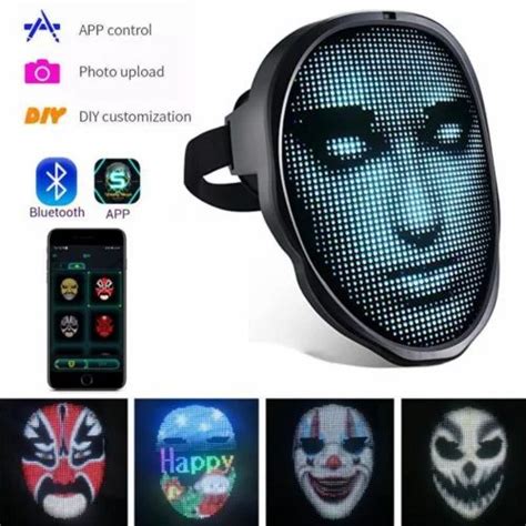 LED Bluetooth Mask 的图像结果