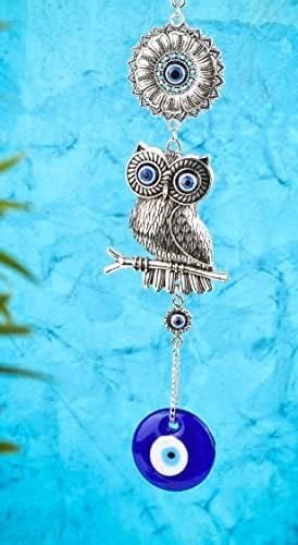 Buy DT DECTONE Metal Nazar Battu for Home Entrance, Evil Eye Hanging ...