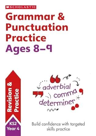 Grammar and Punctuation Practice Ages 8-9 : Moorcroft, Christine ...