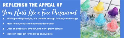 Buy D.B.Z.® 12 Colors/Set Sea Salt Diamond Powder Glitter Nail Flash ...