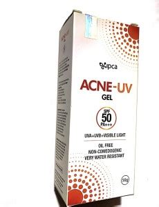 IPCA Sunscreen - SPF 50 PA+++ ACNE UV GEL - Price in India, Buy IPCA ...