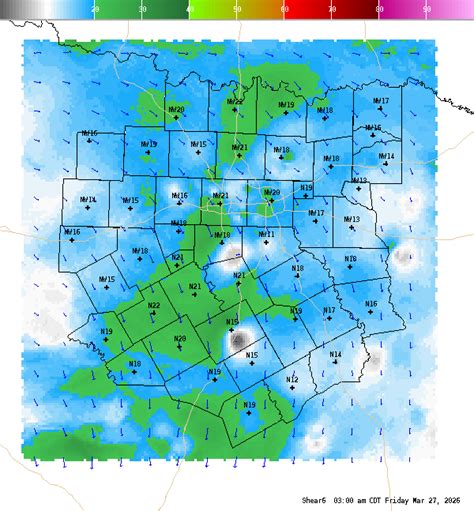 Convective Parameters Shear - 0-6km