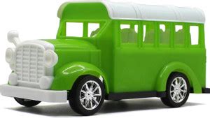 neoinsta shopping Big size plastic friction powered school bus green ...