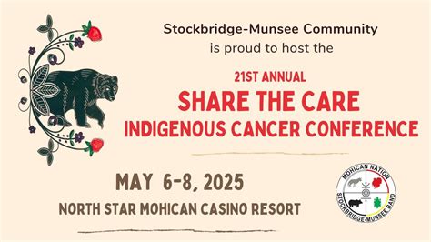 2025 Share the Care Indigenous Cancer Conference, North Star Mohican ...