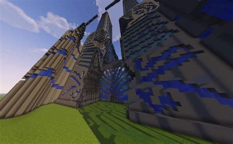 Futuristic skyscraper Minecraft Map
