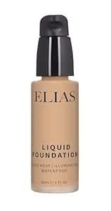 Buy ELIAS Liquid Foundation - 30 ml Water Resistant Lasts Up to 10 Hrs ...