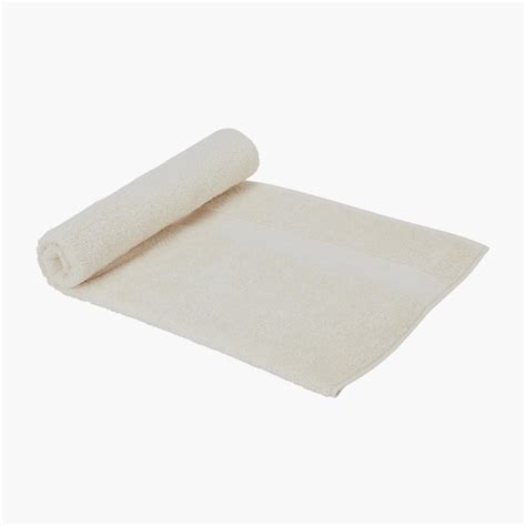 Buy PORTICO Eva White Solid Cotton Bath Towel - 75x150cm from Portico ...