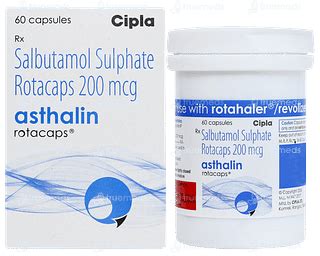 Asthalin 200 MCG | Order Asthalin 200 MCG Rotacap Online at Truemeds