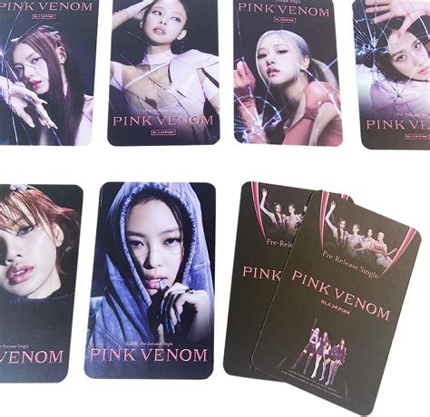 Buy KPOPBP Blackpink Pink Venom 2022 New Album Photo Cards 8 pcs Lomo ...