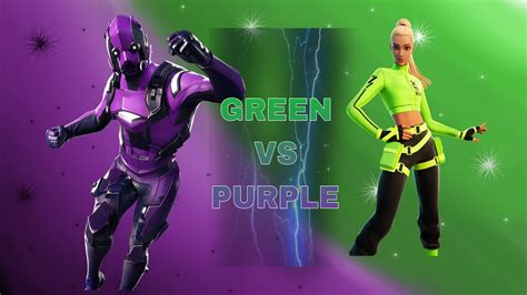 Green vs purple 3323-9446-9901 by valougaming77 - Fortnite.GG