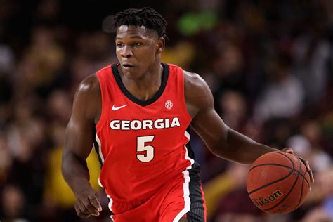 NBA Draft 2020: Georgia freshman, potential No. 1 pick Anthony Edwards ...