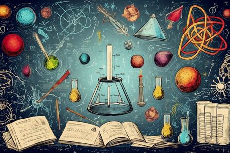 Science Theme Background Design 的图像结果
