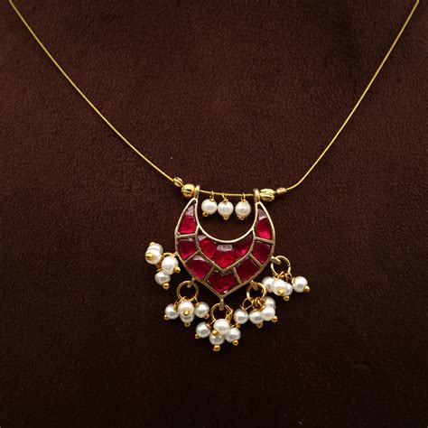 Dome - HANDMADE JADAU KUNDAN INVISIBLE NECKLACE