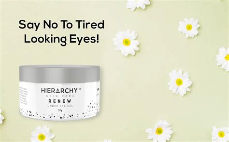 Hierarchy HydraRepair™ Eye gel-cream; reduce puffiness, dark circles ...