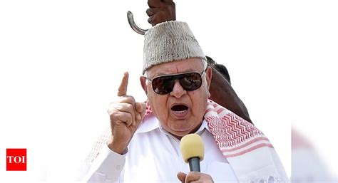 Farooq Abdullah calls for probe into exodus of Kashmiri Pandits | India ...