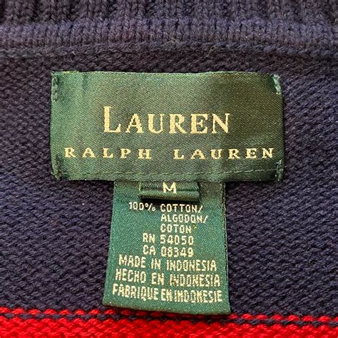 Ralph Lauren stripe cotton knit sweater | LEMON