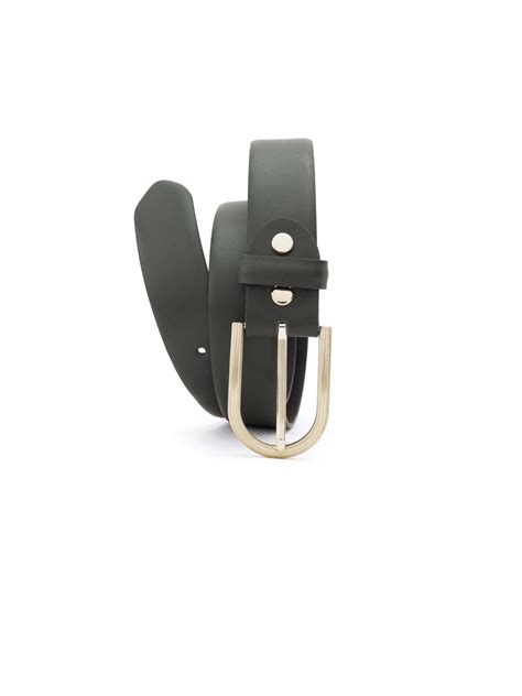 Buy Rare Rabbit Luxur Primary Blue Leather Belts Online