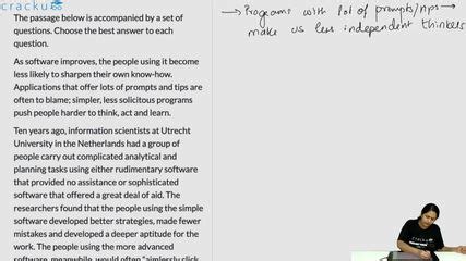 [Video] In the context of the passage, all of the following can be ...