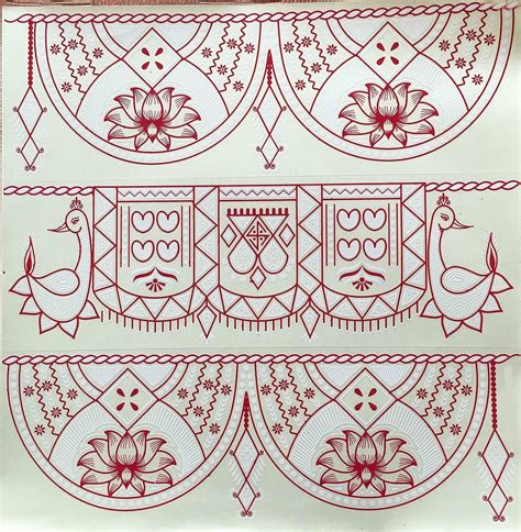 Buy Suman Creations Plastic Rangoli Wall Stickers (27.94 x 27.94 x 0. ...