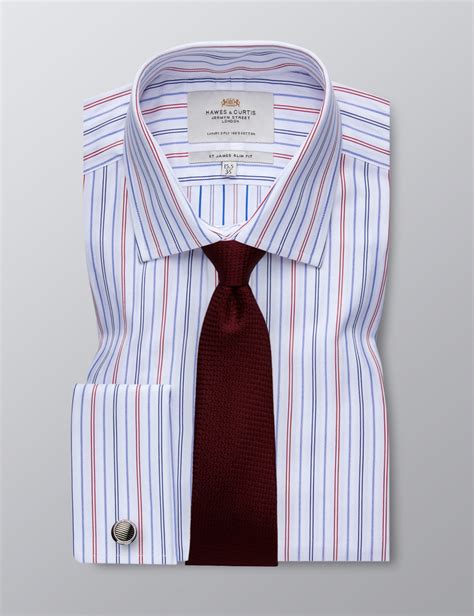 Dress Shirt With Striped Collar at Matthew Mendelsohn blog