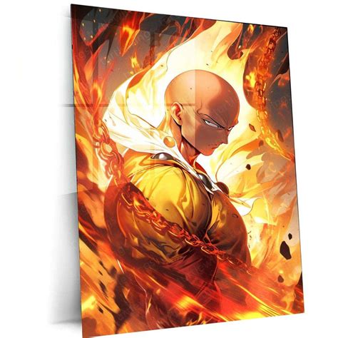 One Punch Man Metal Poster – TURTLEWINGS