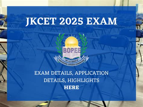 JKCET 2025: Application Form Out at jkbopee.gov.in, Direct link to ...