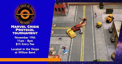 November Marvel: Crisis Protocol Tournament, Order 66 Multiverse, Plano ...