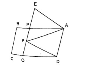 In figure, ABCD and AEFD are two parallelograms. Prove that