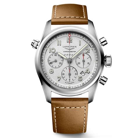Longines Spirit Silver dial Men 42mm
