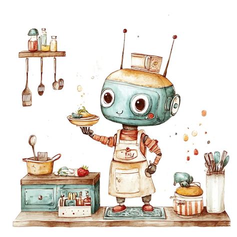 Cooking Robot Drawing 的图像结果