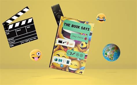 Buy "The Book Says" - Emoji Edition (english version) Book Online at ...