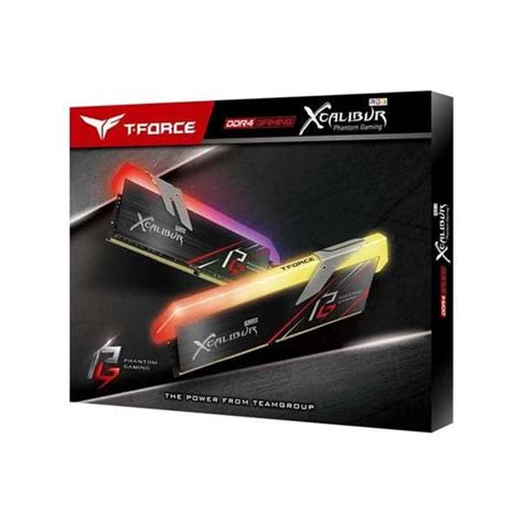 Buy TEAMGROUP XCALIBUR Phantom Gaming RGB 16GB (8GBx2) 3200MHz DDR4 RAM ...