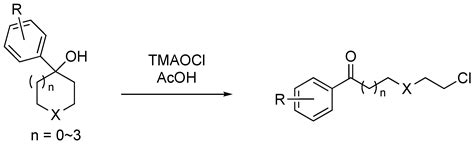 Synthesis of ω-Chloroalkyl Aryl Ketones via C–C Bond Cleavage of tert ...