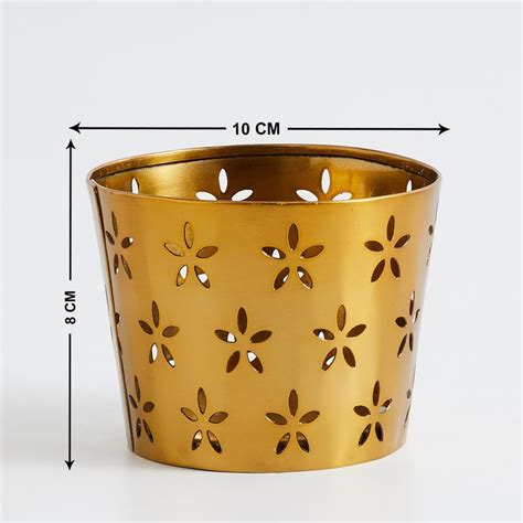 Buy Corsica Bela Set of 2 Metal Votive Holders from Corsica by Home ...