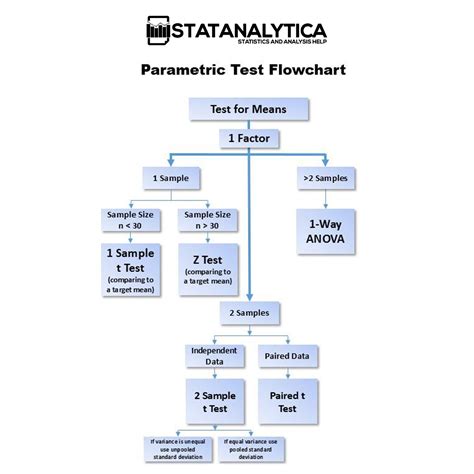 Statistical Testing Flowchart, Hypothesis Test Flowchart | Data science ...