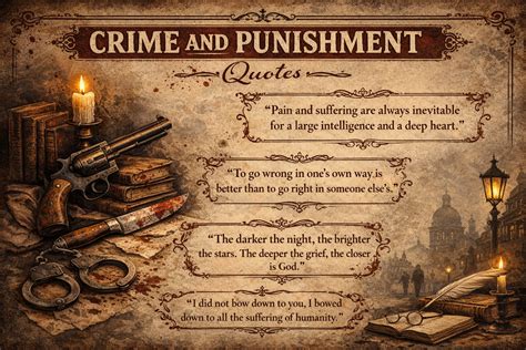 130+ Crime And Punishment Quotes To Inspire Thought