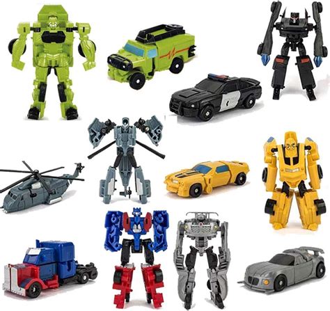 HAYUL 6 PCS Mini Deformation Robot Toys for Kids India | Ubuy