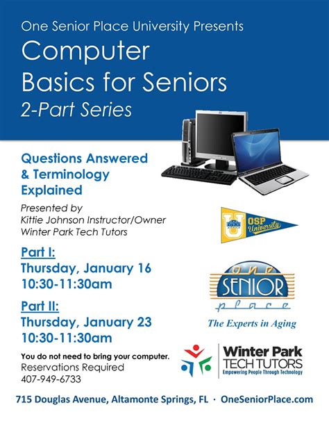 Beginner Computer Lessons for Seniors 的图像结果