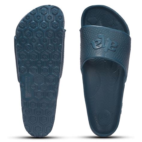 Buy A-Ha Doctor-2M Teal Blue Casual Slip On Slides For Men