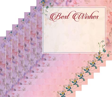 Jain Cards Business Best Wishes Greeting Card Tags for All Occasion ...
