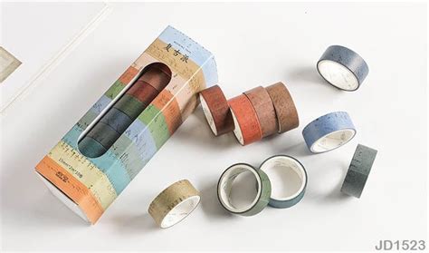 Add Color to Your Projects: Colorful Masking Tape Rolls – Inkarto