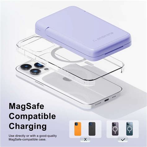 Ambrane 10000 mAh 22.5 W Wired & Wireless With MagSafe Compact Pocket ...
