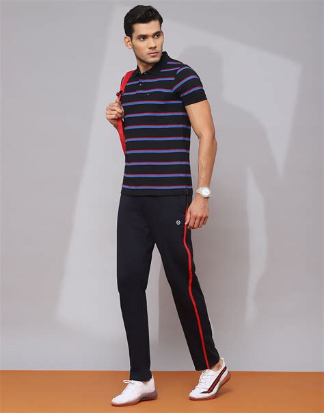 Buy Men Navy Blue Solid Regular Fit Lower Online in India - Cloak & Decker