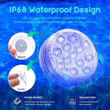 OYRIS Submersible Waterproof LED Spot Lights Battery Operated with ...