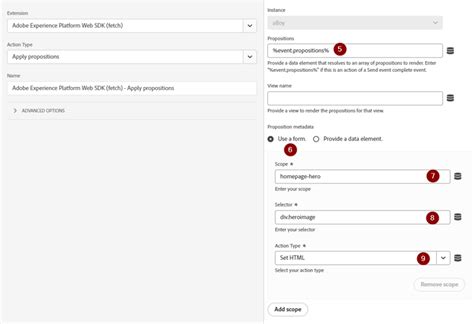 Set up Adobe Target with Platform Web SDK | Adobe Data Collection