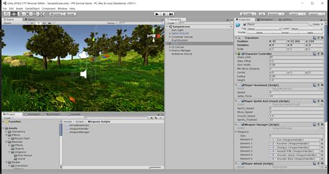 Unity FPS Game 的图像结果