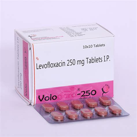 VOLOGARD 250 - Levofloxacin 250mg Tablets IP - Biomax Biotechnics Pvt. Ltd