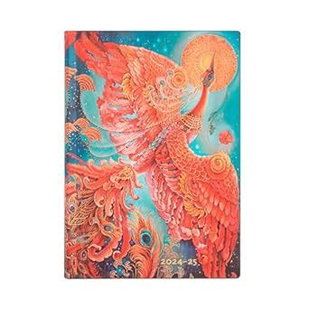Paperblanks | 2024–2025 Weekly Planner | Firebird | Birds of Happiness ...